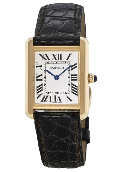 cartier tank watch womens